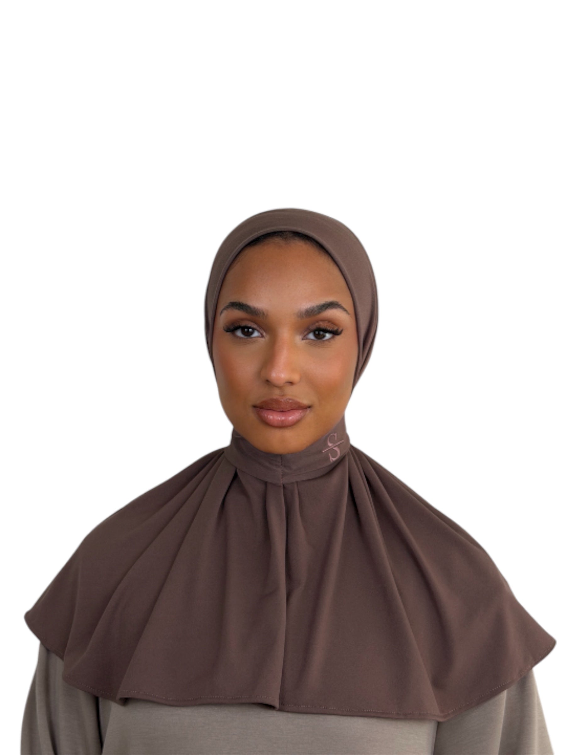 CINNAMON X BUTTON SCARF