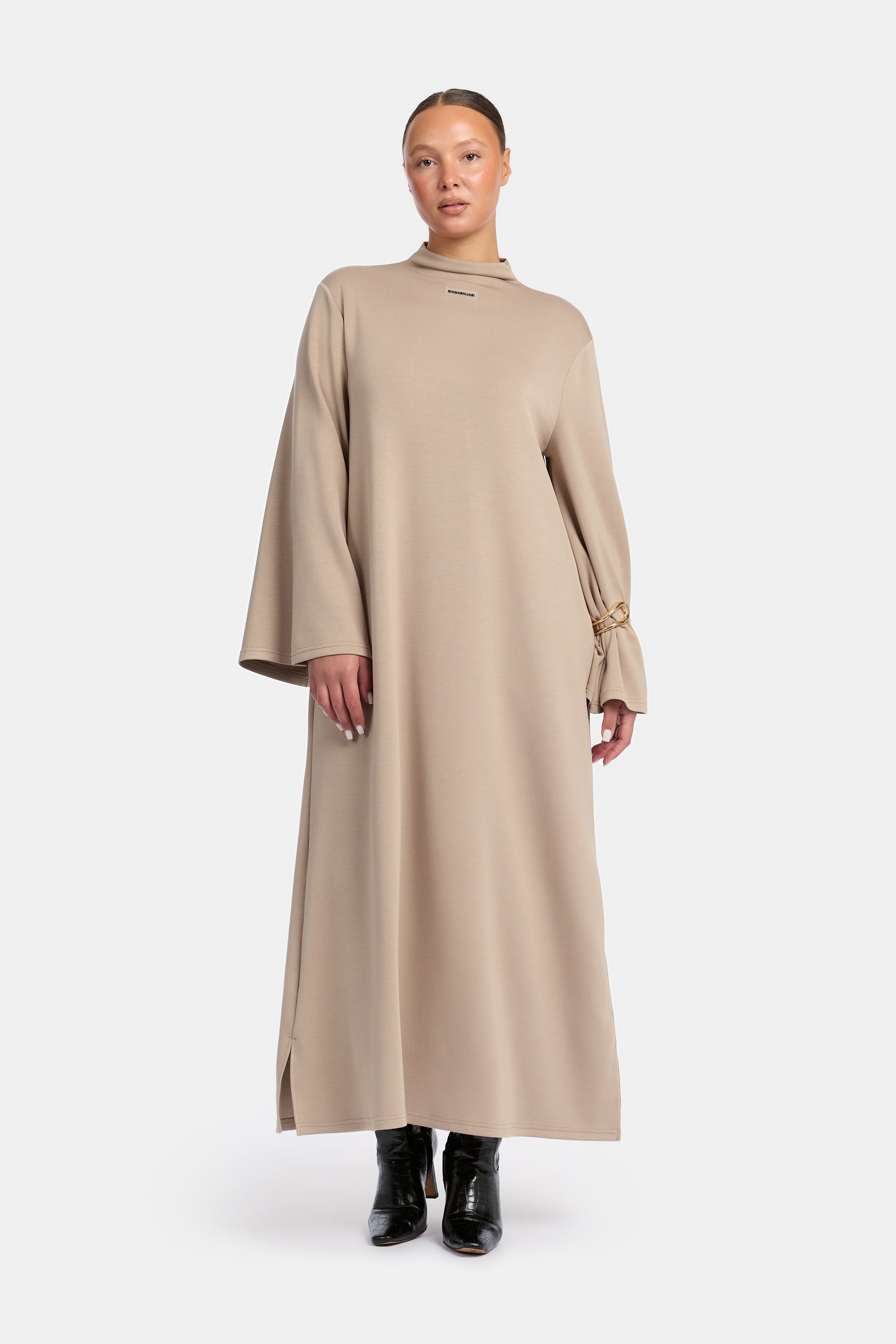 LIGHT BEIGE X EASY DRESS