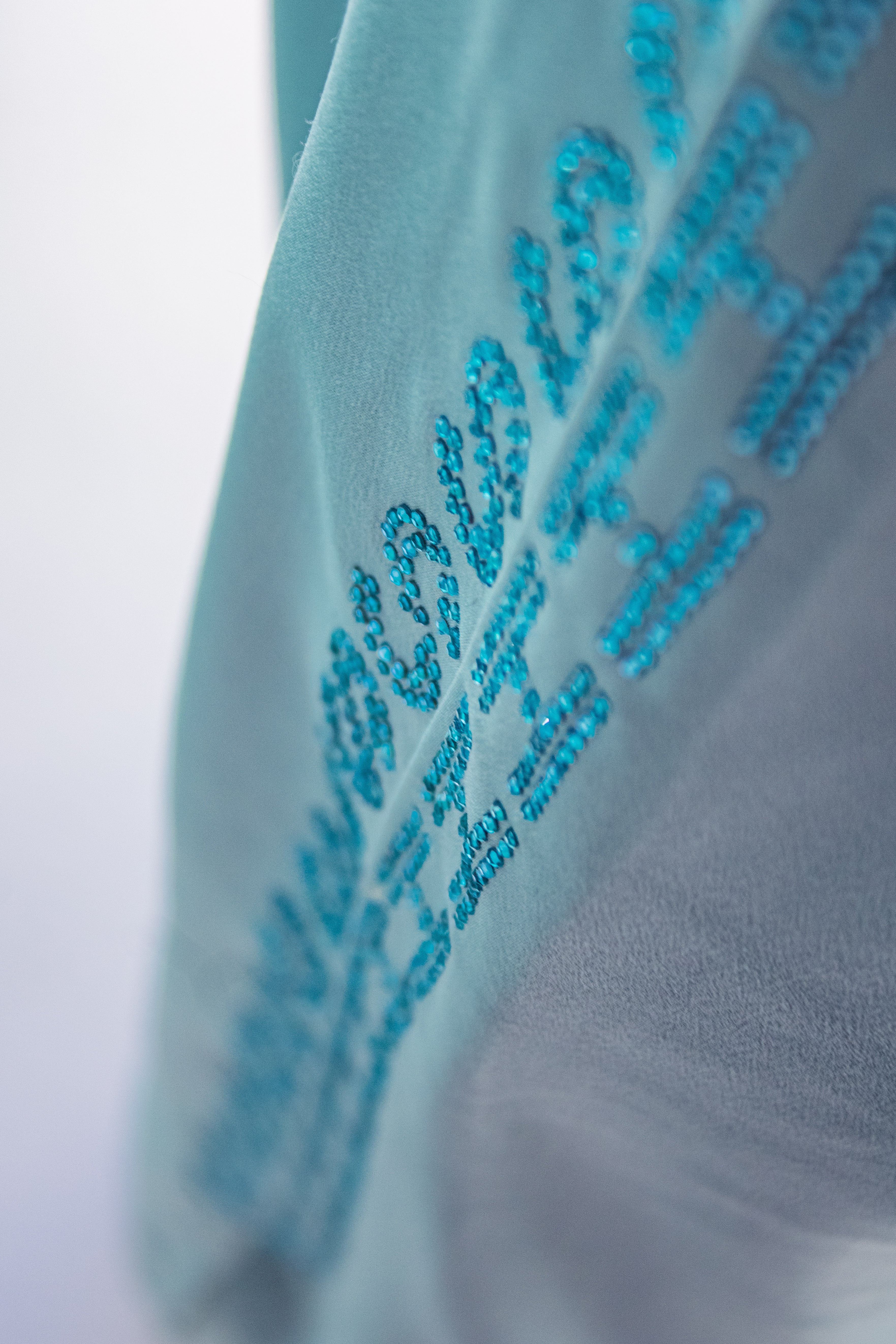 Robe Bleu Saphir