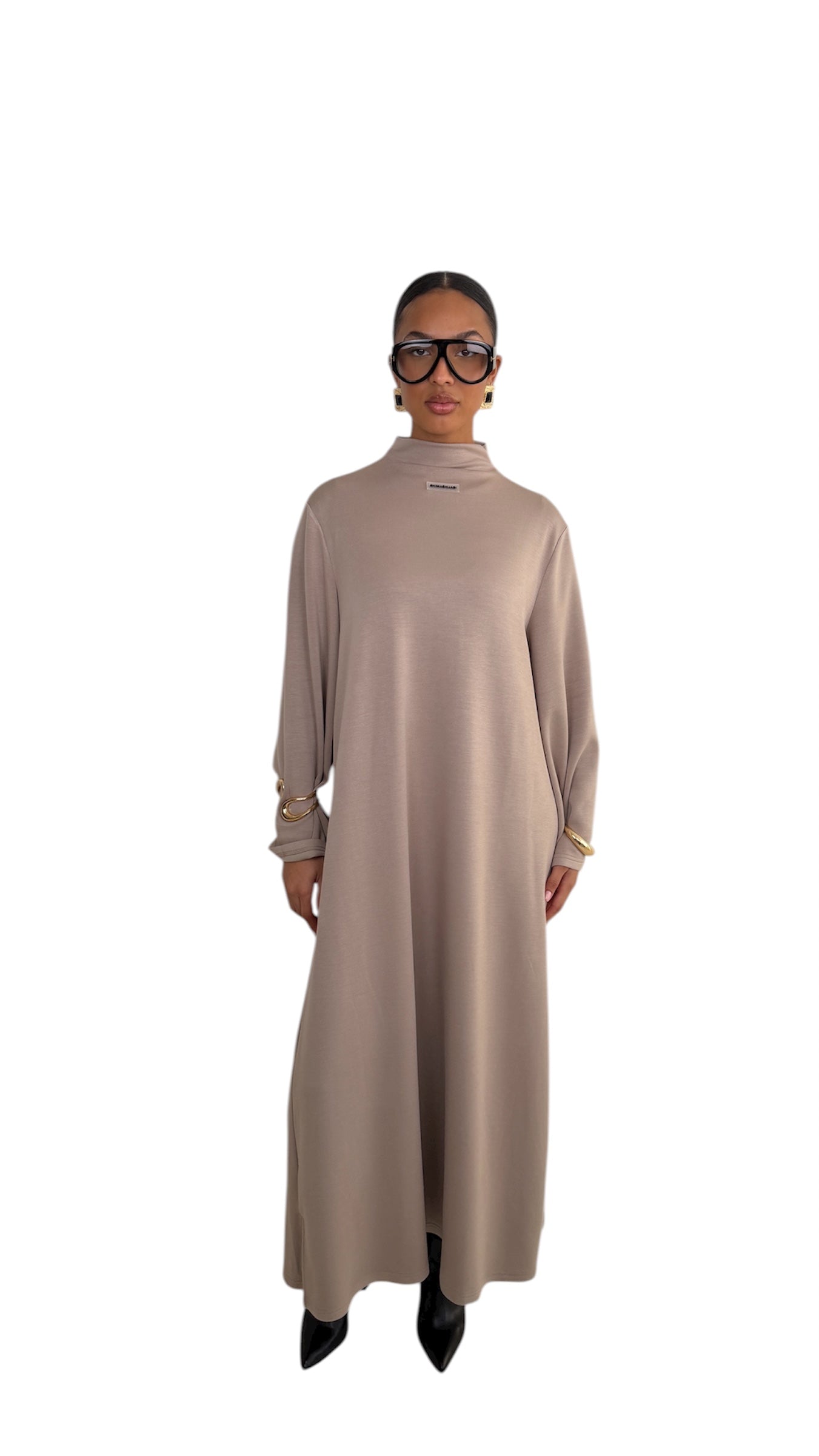 LIGHT BEIGE X EASY DRESS