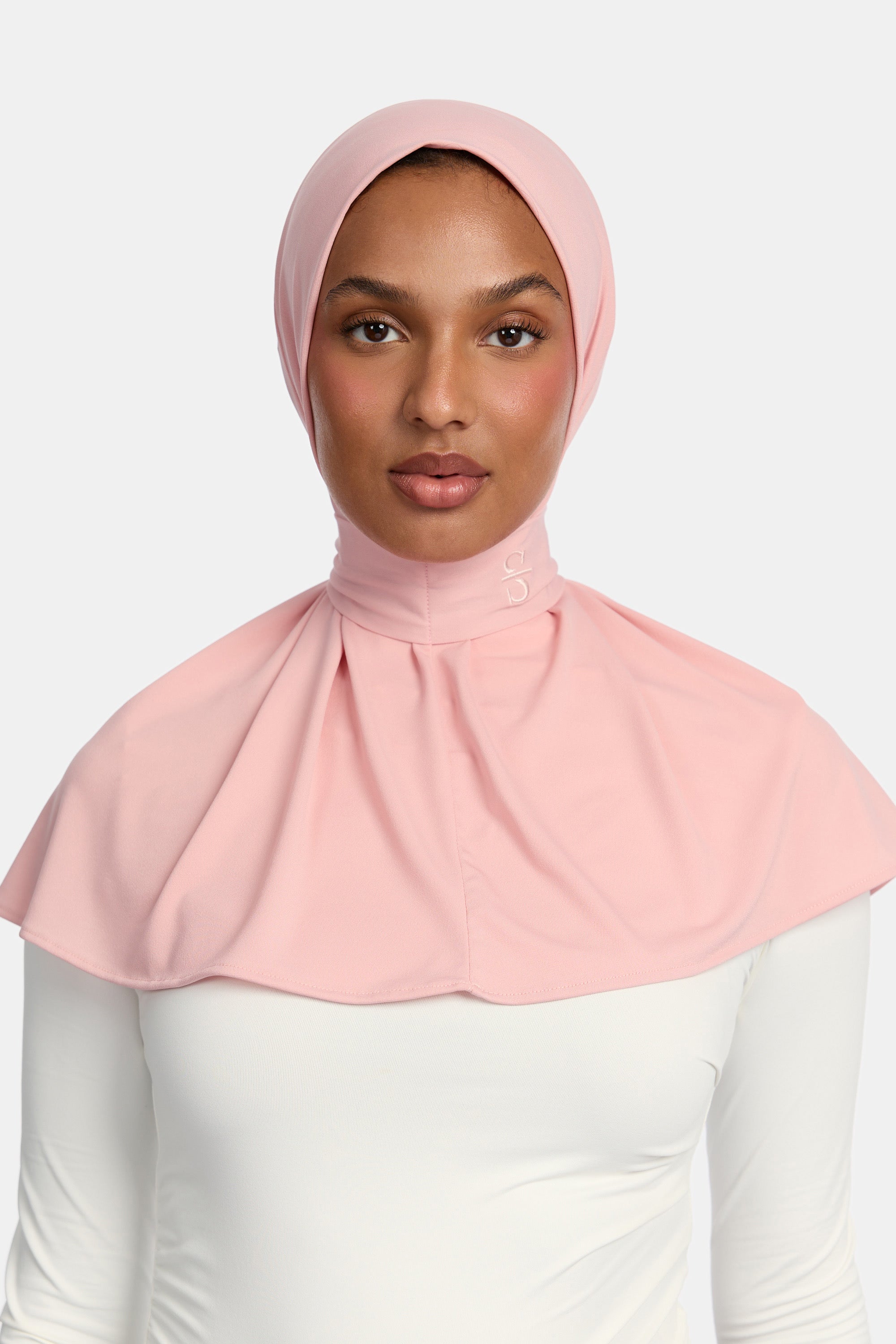 BUTTON SCARF X BABY ROSE