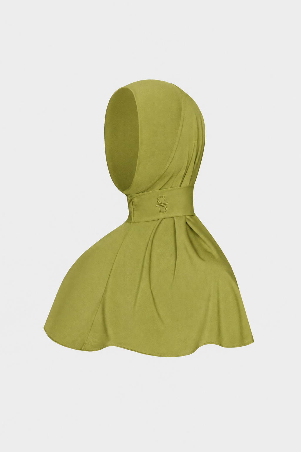 Olive X BUTTON SCARF