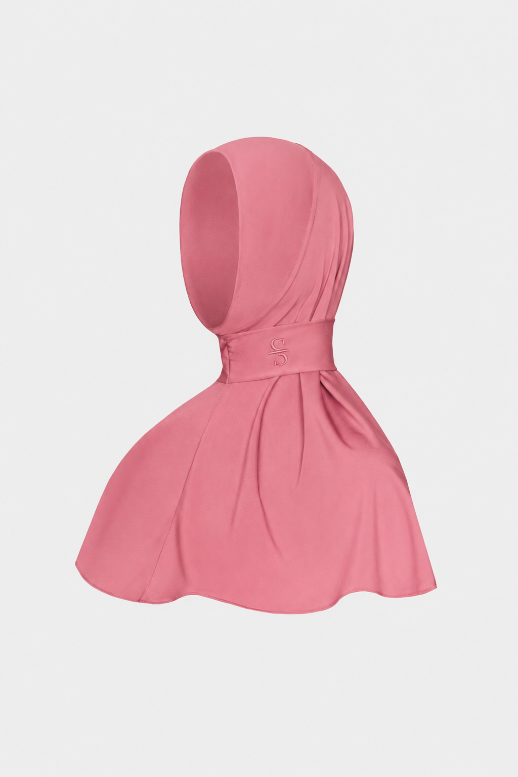 SOFT PINK X BUTTON SCARF